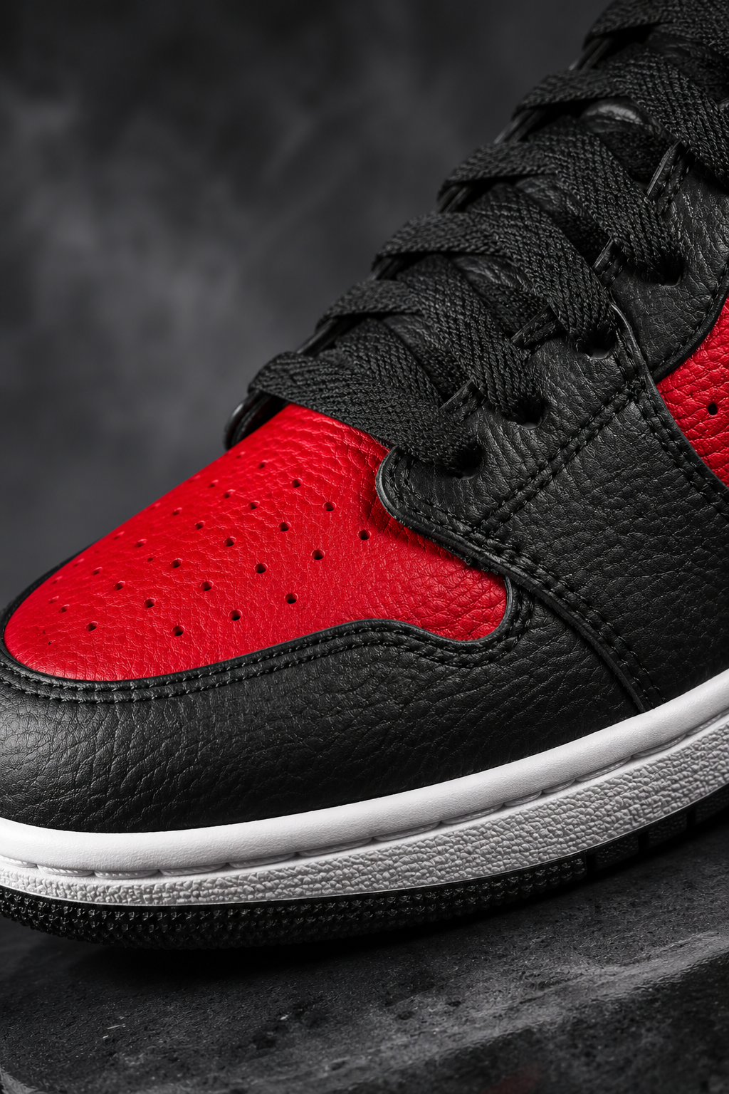 Jordan Access – Black / Gym Red / White