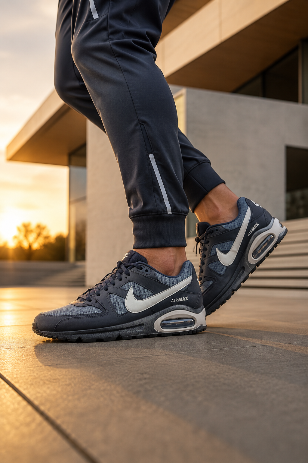 Nike Air Max Command Men's Shoes – Dark Obsidian / Wolf Grey