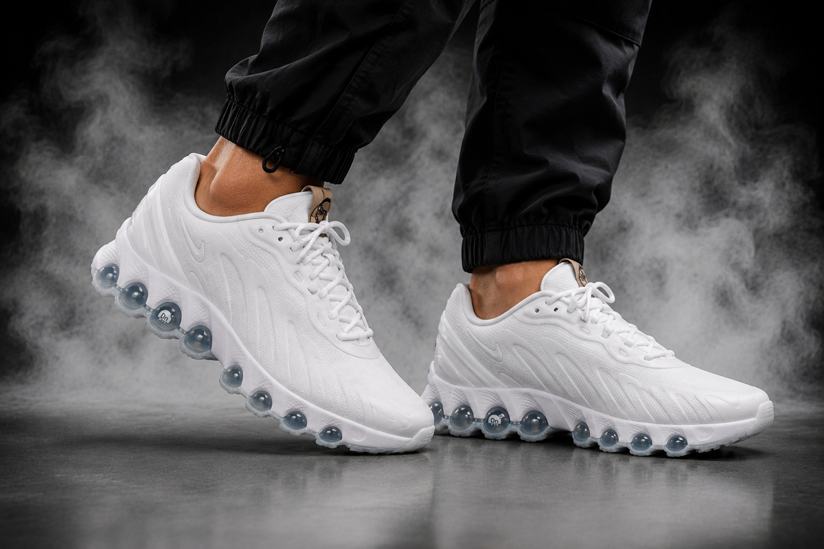 Nike Air Max Dn8 – White / Metallic Silver