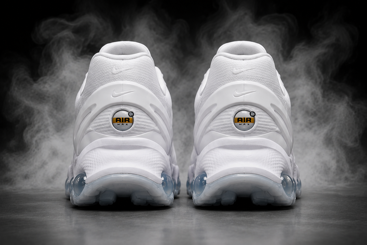 Nike Air Max Dn8 – White / Metallic Silver
