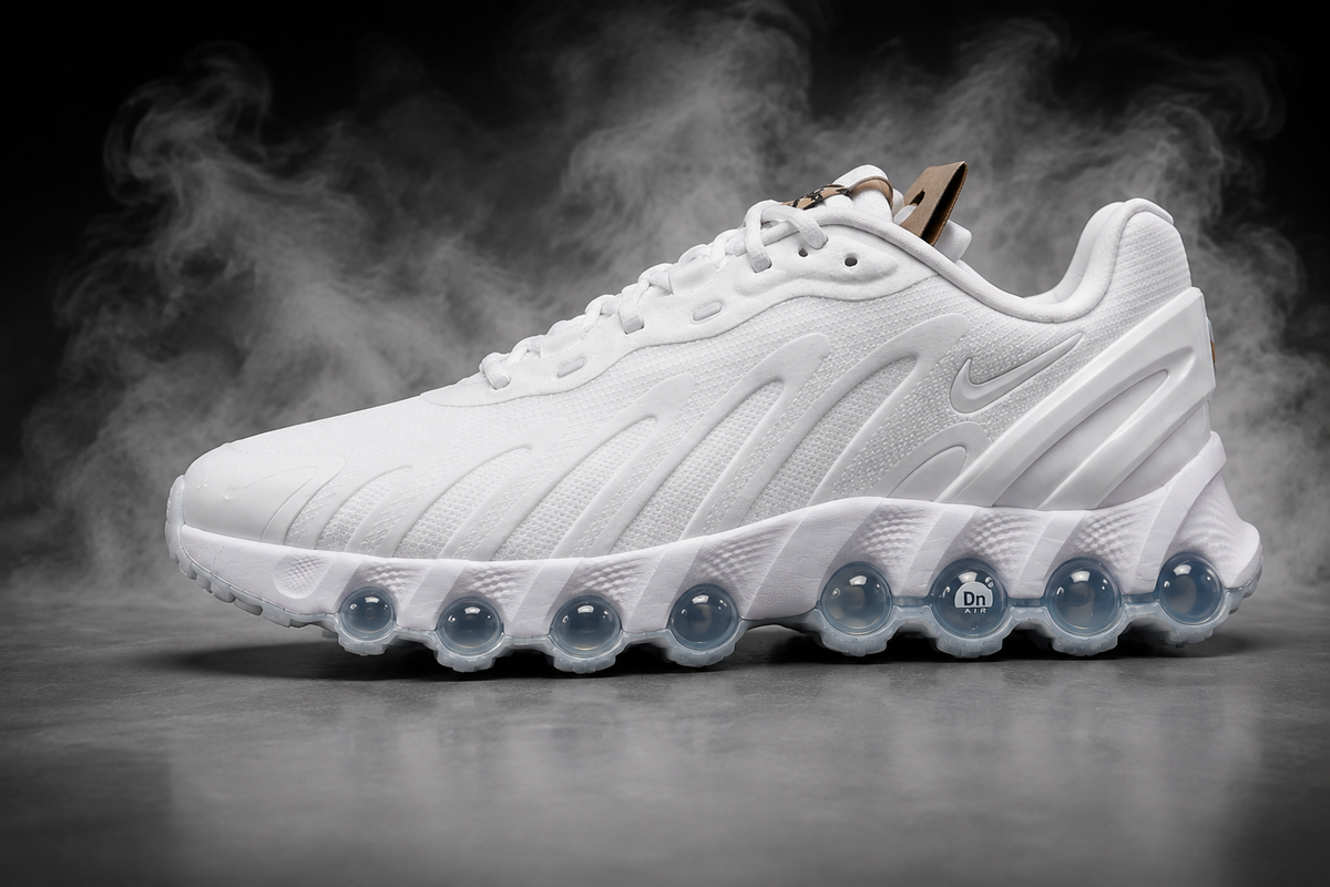 Nike Air Max Dn8 – White / Metallic Silver