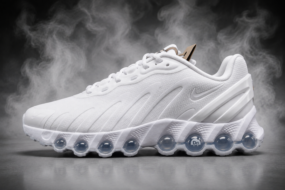 Nike Air Max Dn8 – White / Metallic Silver