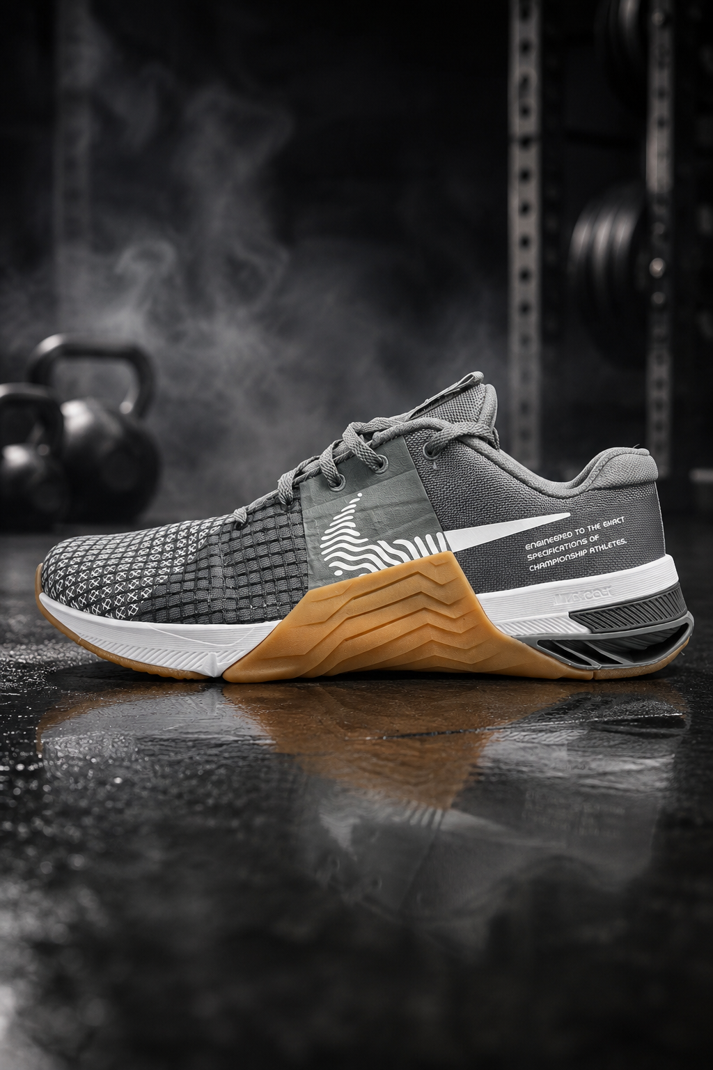 Nike Metcon 8 Training Shoes – Smoke Grey / White / Dark Smoke Grey