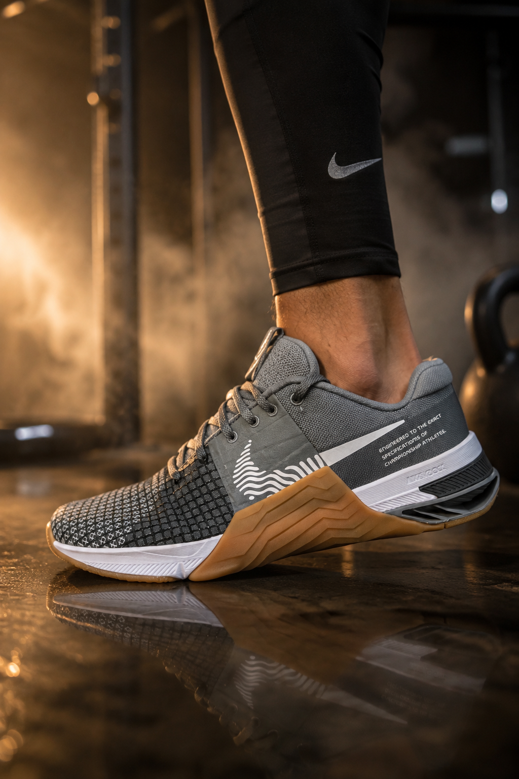 Nike Metcon 8 Training Shoes – Smoke Grey / White / Dark Smoke Grey
