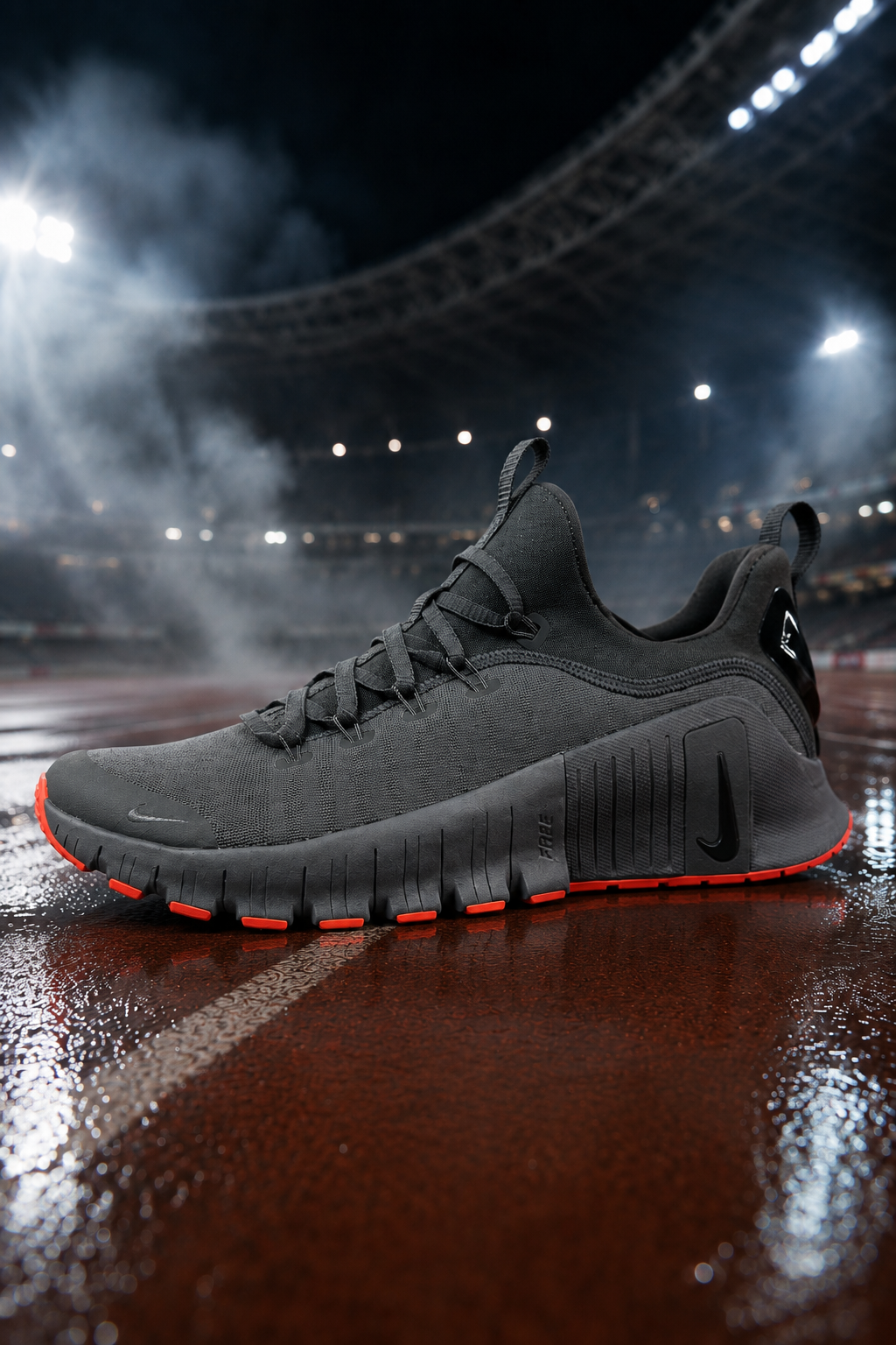 Nike Free Metcon 6 Training Shoes – Dark Smoke Grey / Black – FJ7127-008