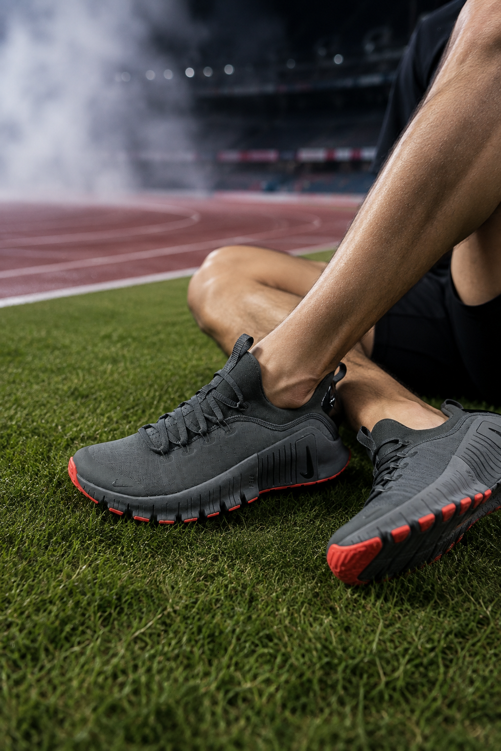 Nike Free Metcon 6 Training Shoes – Dark Smoke Grey / Black – FJ7127-008