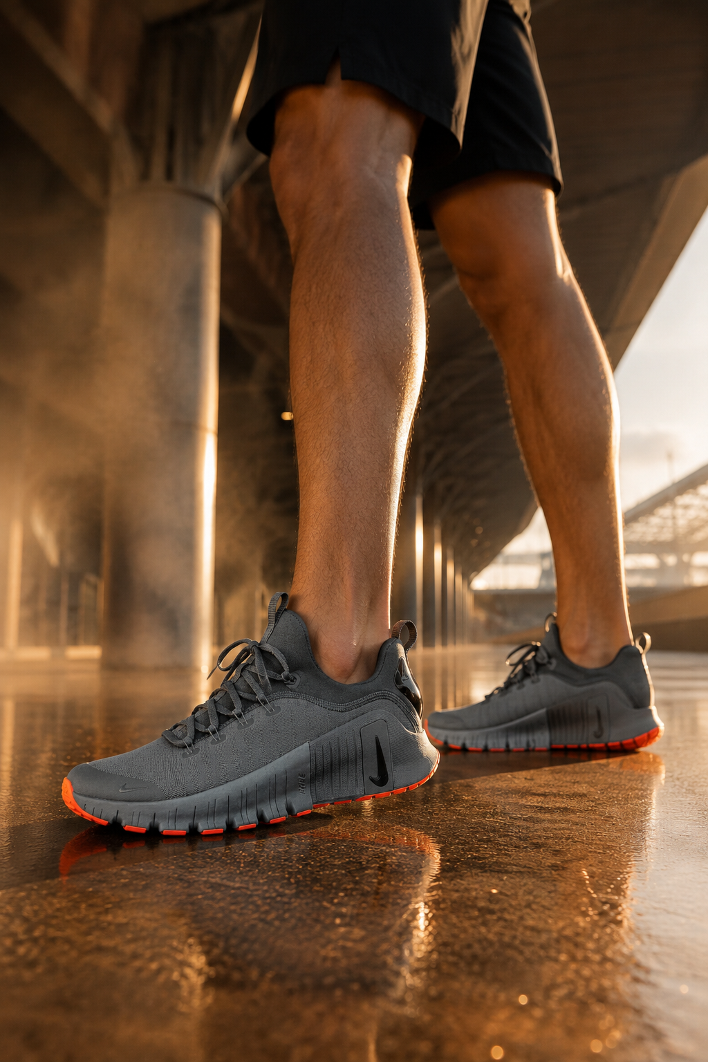Nike Free Metcon 6 Training Shoes – Dark Smoke Grey / Black – FJ7127-008