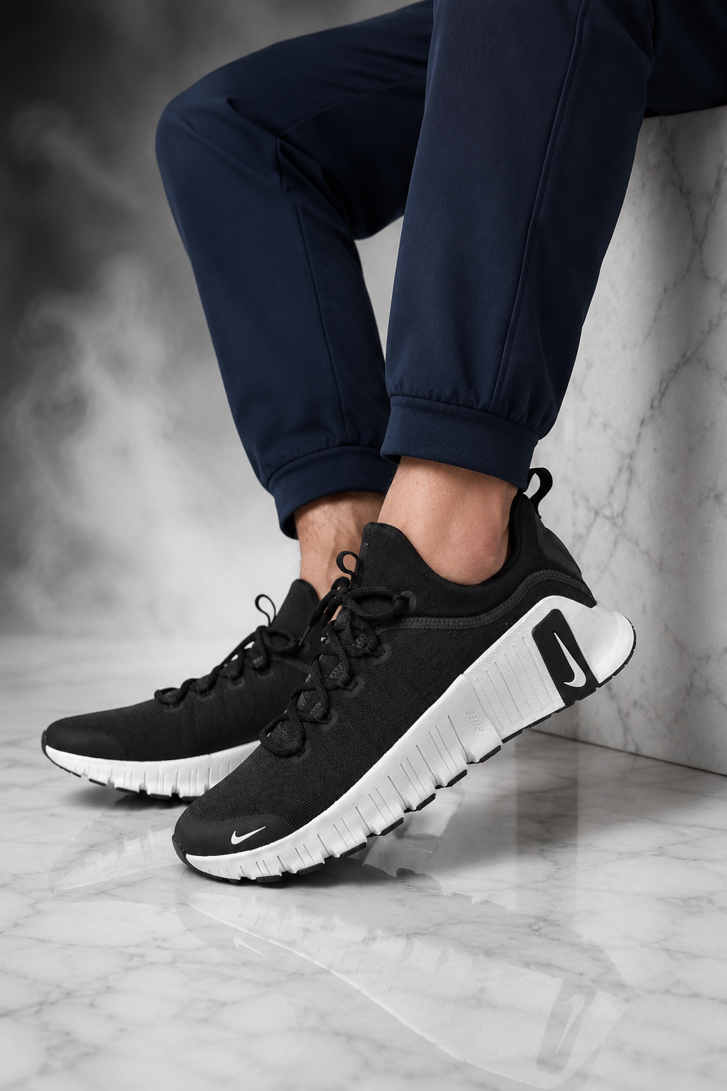Nike Free Metcon 6 Training Shoes – Black / White