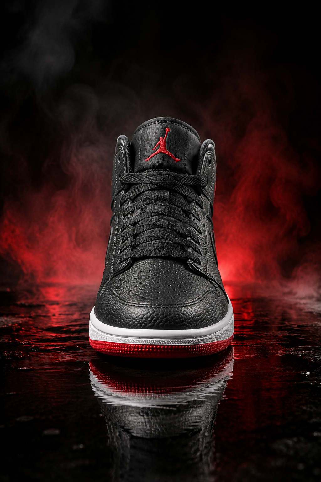 Jordan Access Basketball Shoes – Black / Gym Red / White