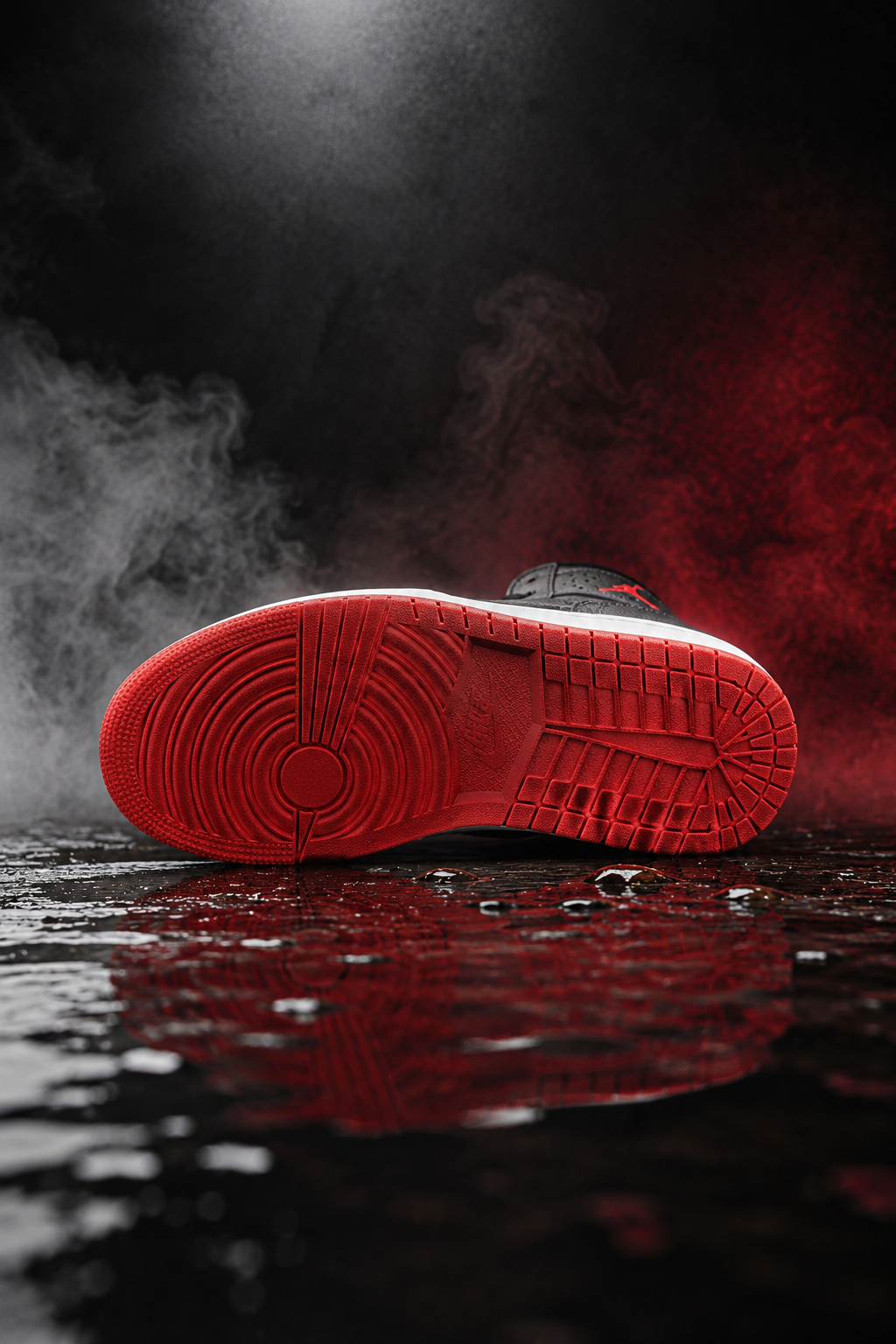 Jordan Access Basketball Shoes – Black / Gym Red / White