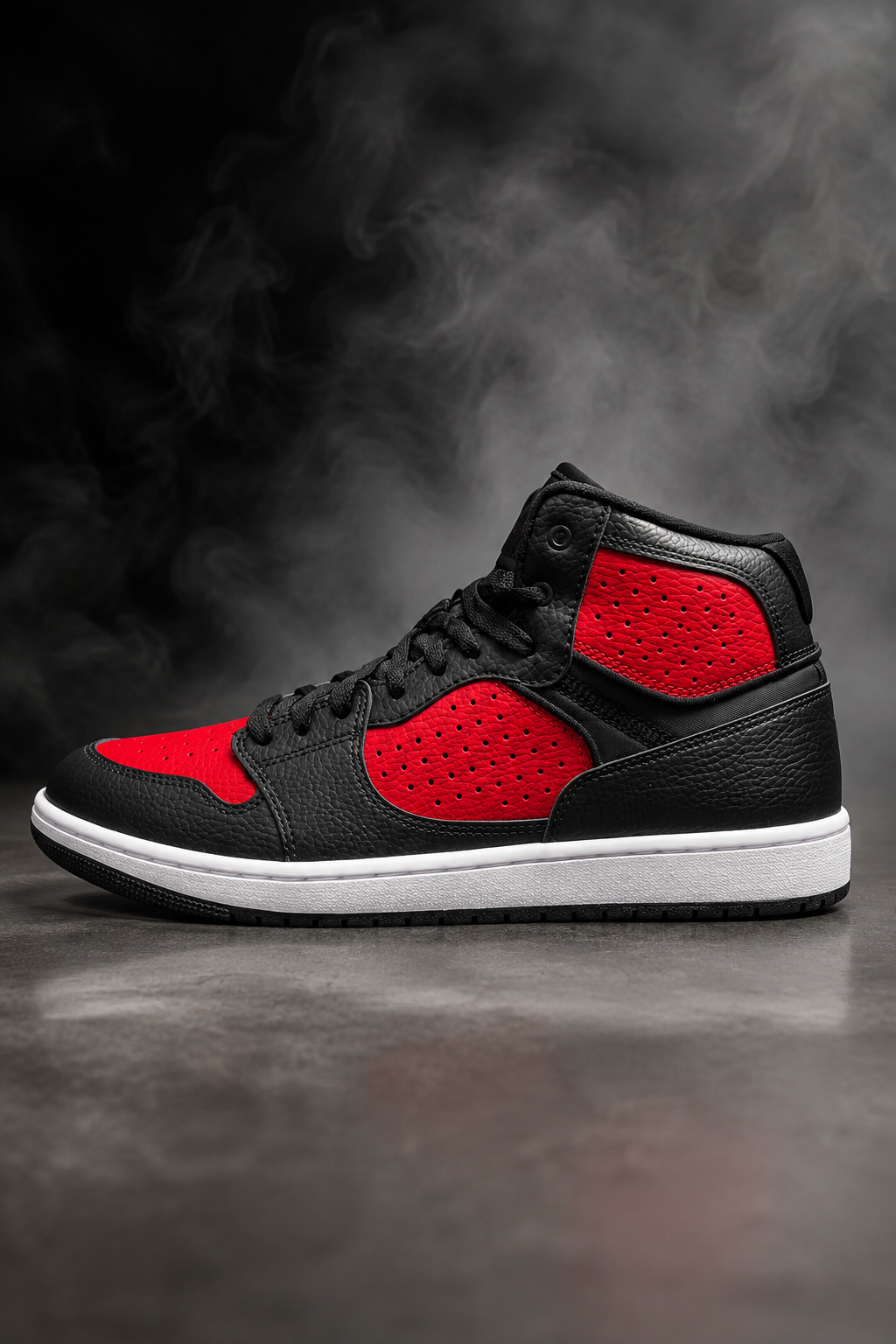 Jordan Access – Black / Gym Red / White