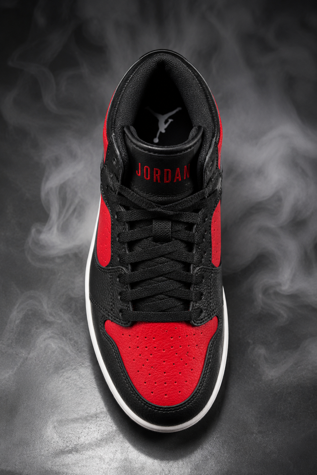 Jordan Access – Black / Gym Red / White