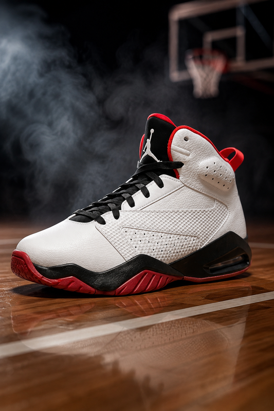 Jordan Lift Off – White / White / Black / Gym Red