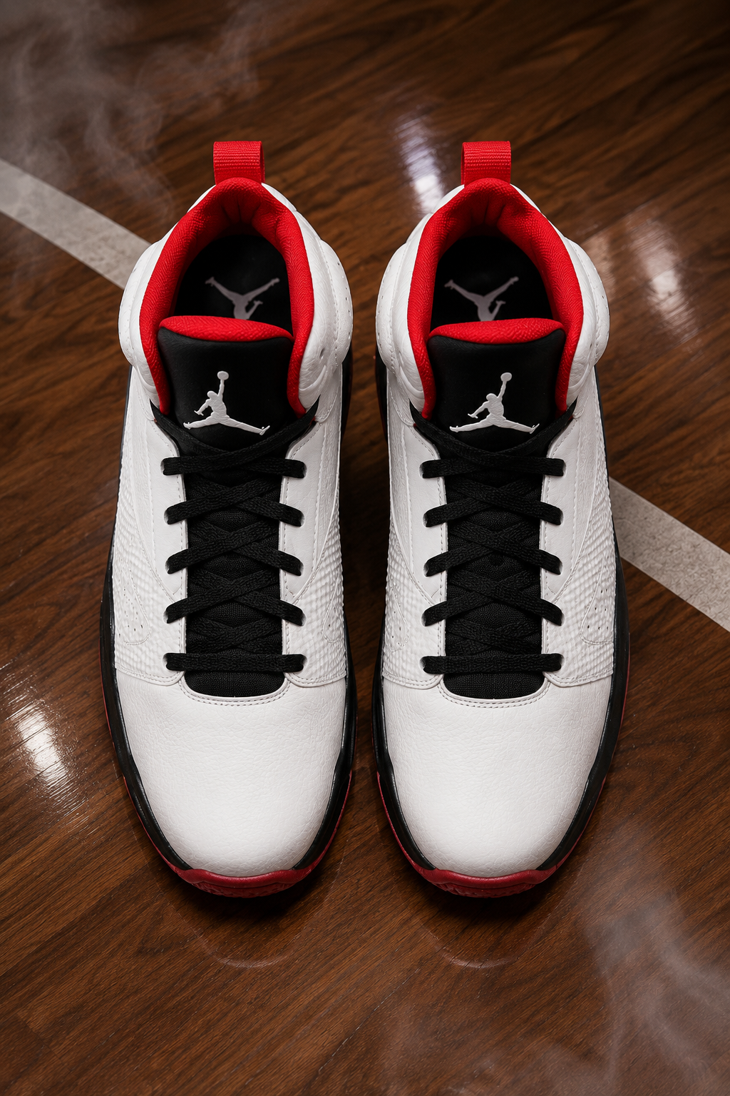 Jordan Lift Off – White / White / Black / Gym Red