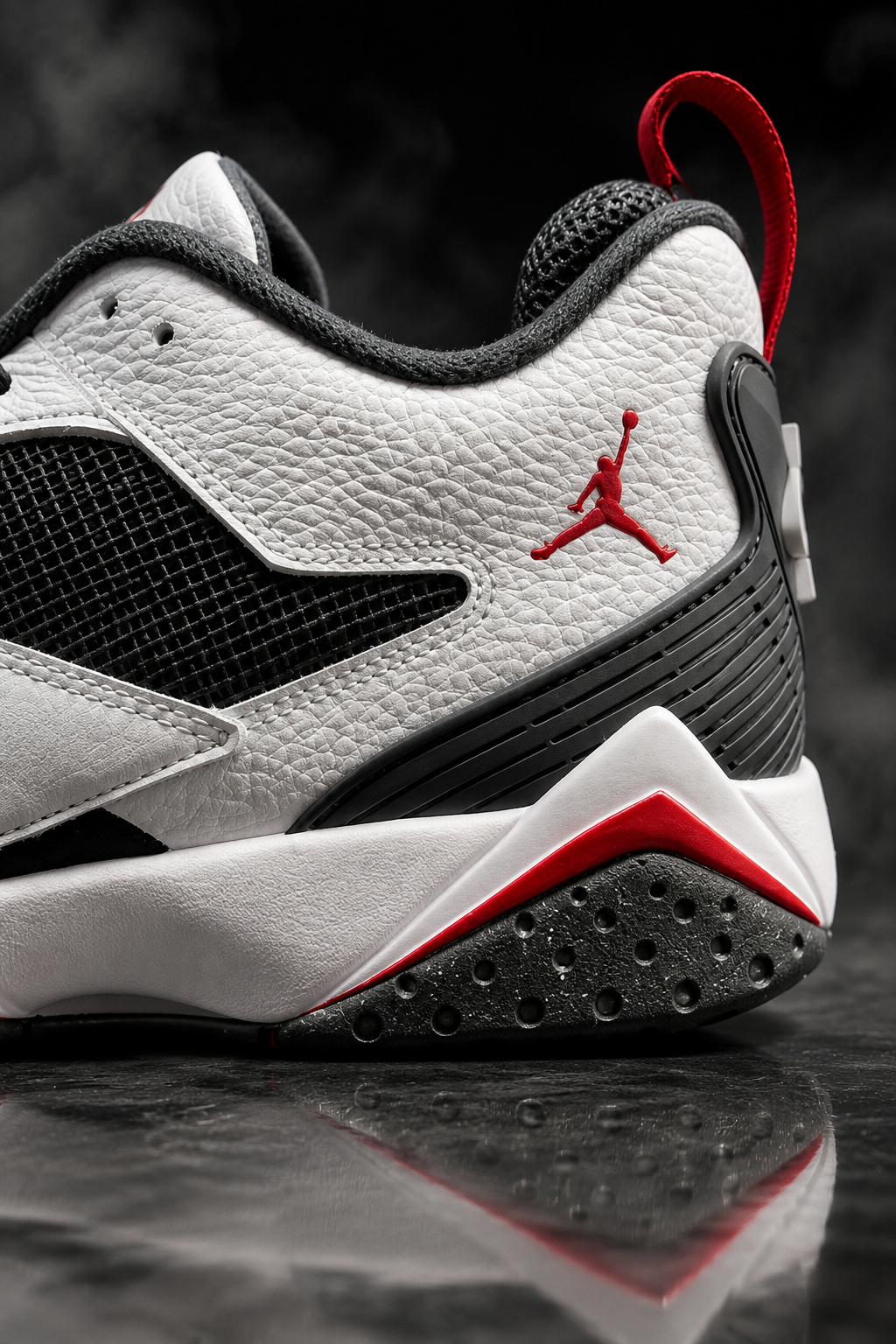 Jordan MVP 92 – White / Gym Red / Black