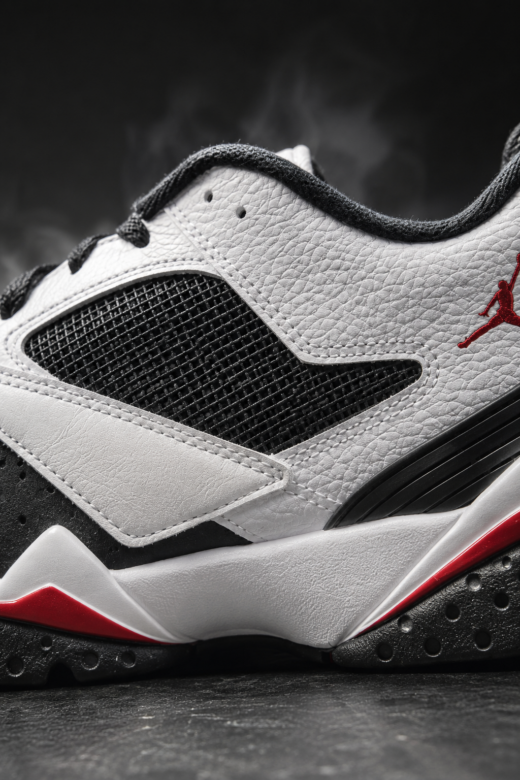 Jordan MVP 92 – White / Gym Red / Black