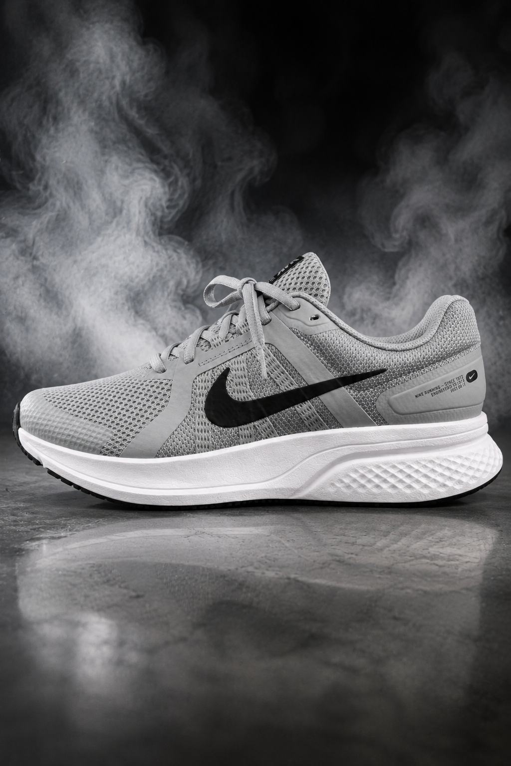 Nike Run Swift 2 Men's Running Shoes – Particle Grey / Black / White