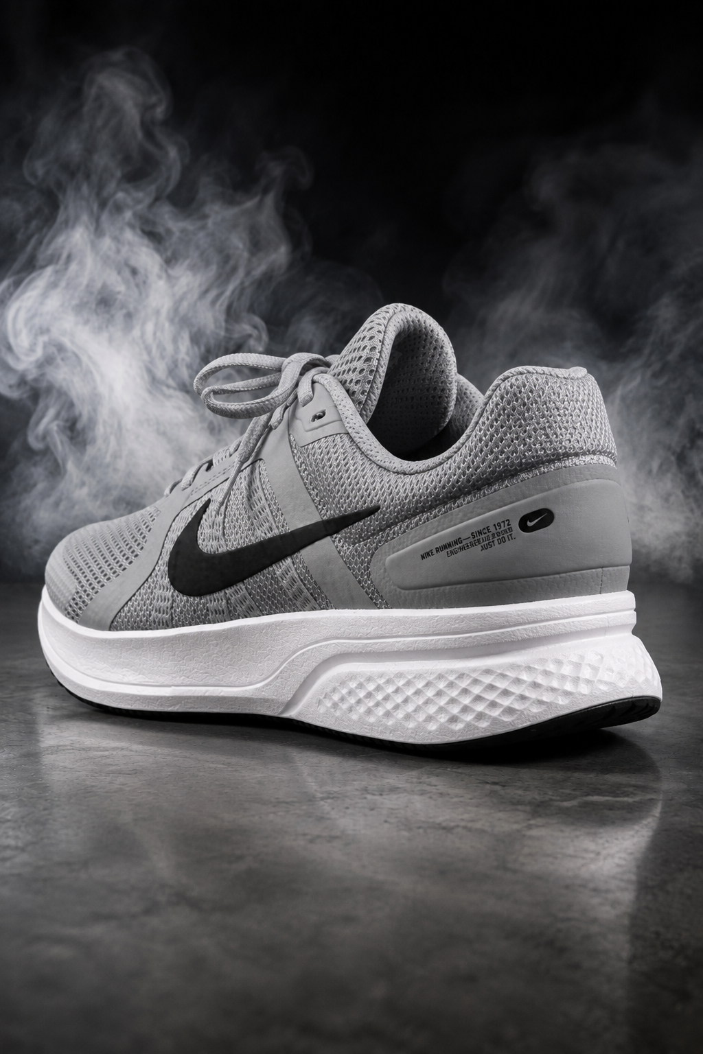 Nike Run Swift 2 Men's Running Shoes – Particle Grey / Black / White