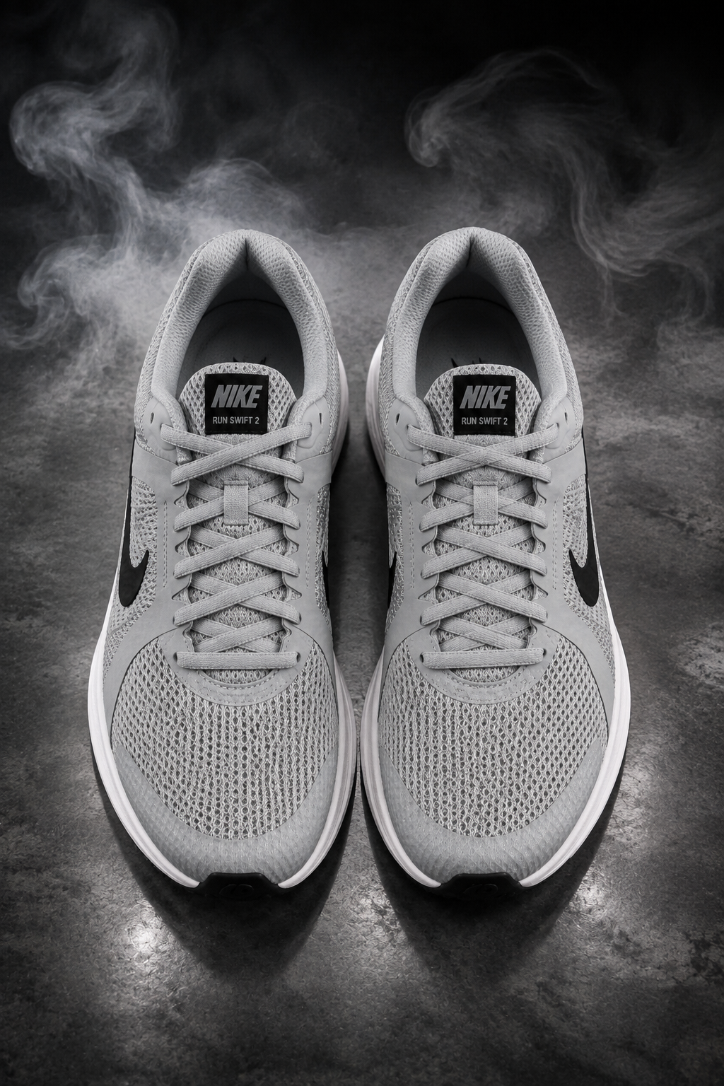 Nike Run Swift 2 Men's Running Shoes – Particle Grey / Black / White
