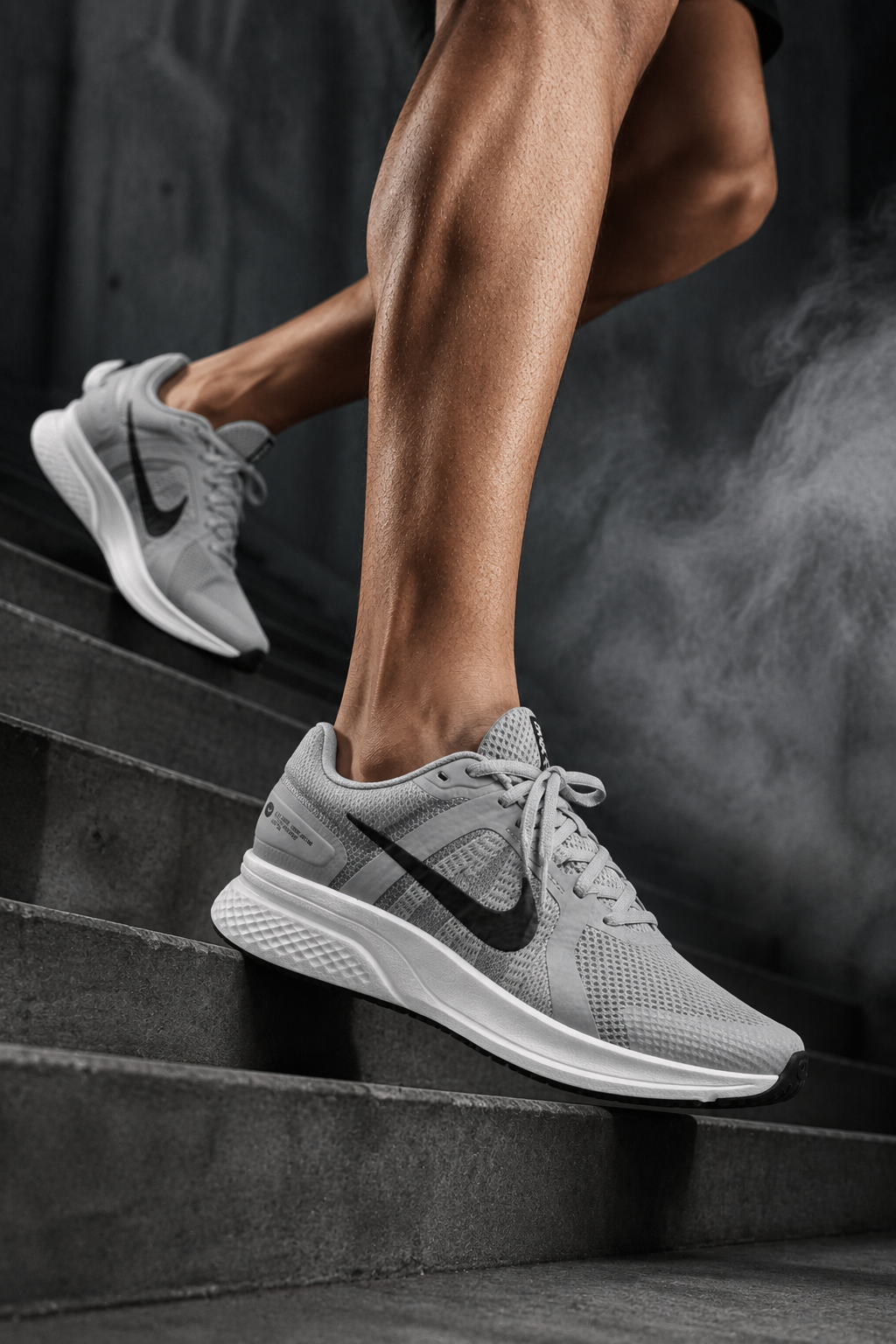 Nike Run Swift 2 Men's Running Shoes – Particle Grey / Black / White
