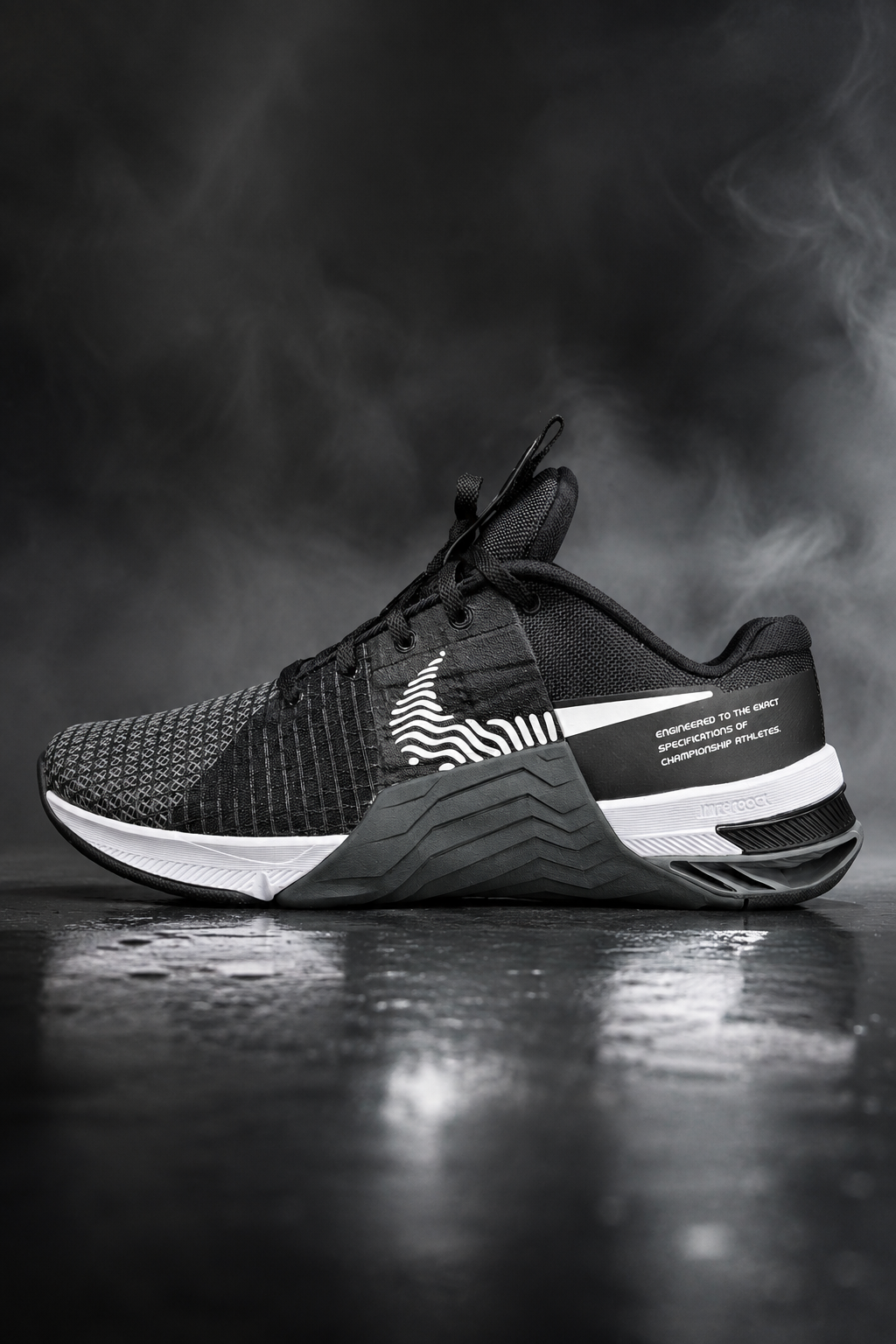 Nike Metcon 8 Training Shoes – Black / White / Dark Smoke Grey