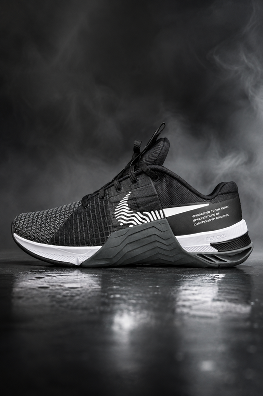 Nike Metcon 8 Training Shoes – Black / White / Dark Smoke Grey