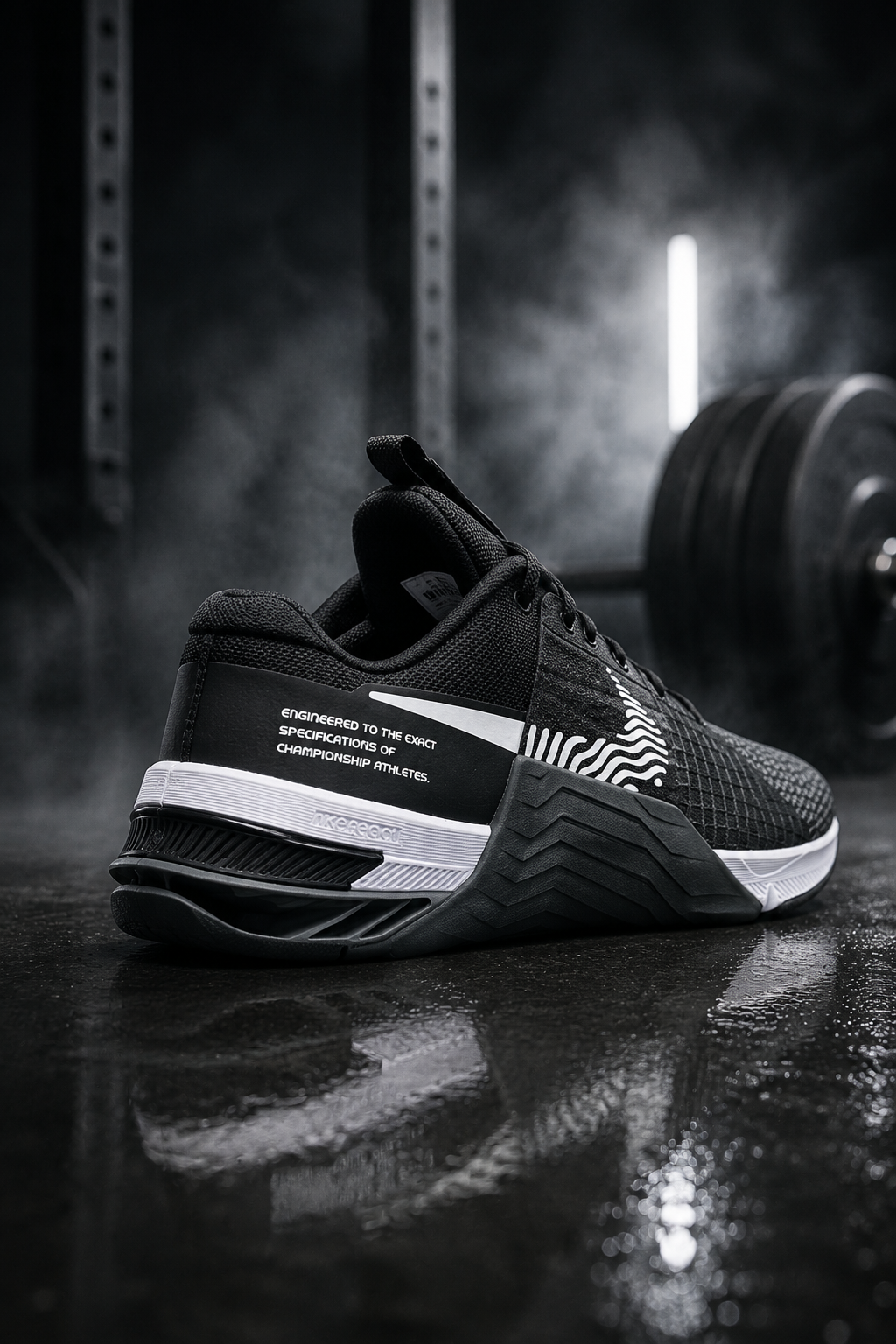 Nike Metcon 8 Training Shoes – Black / White / Dark Smoke Grey