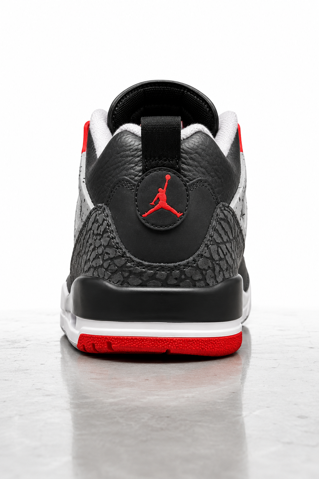 Jordan Spizike Low – Black / Gym Red / Wolf Grey / White