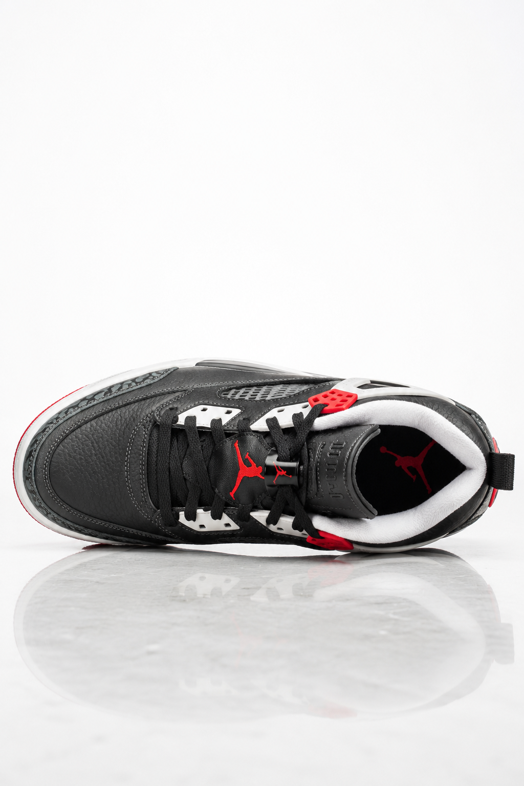 Jordan Spizike Low – Black / Gym Red / Wolf Grey / White