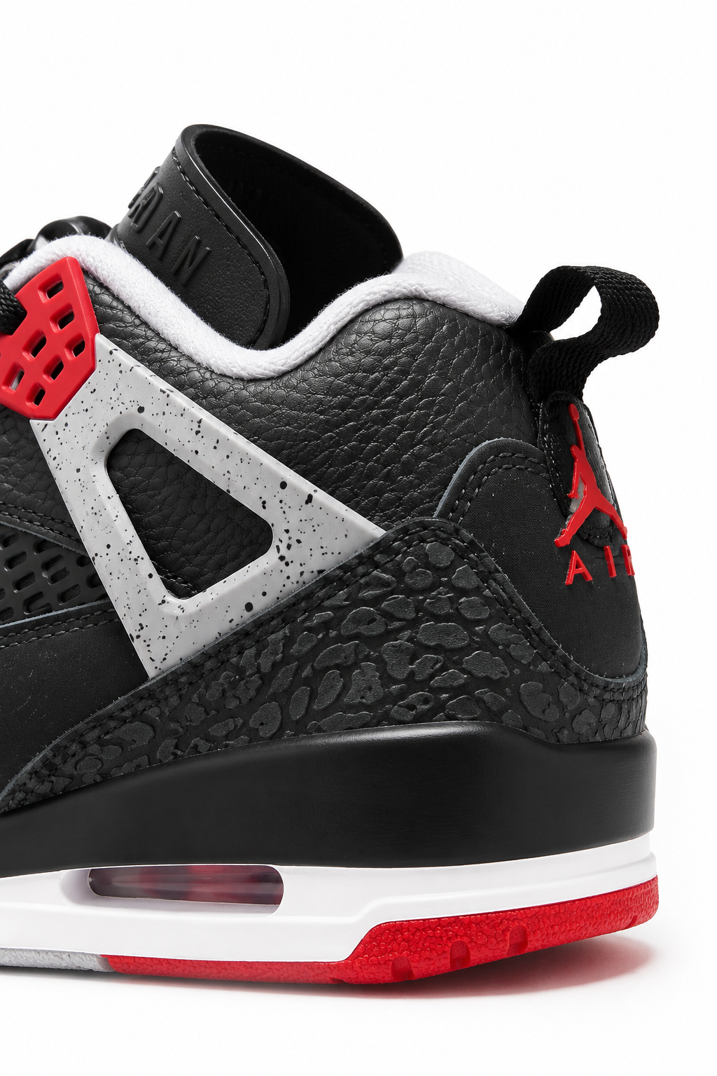 Jordan Spizike Low – Black / Gym Red / Wolf Grey / White