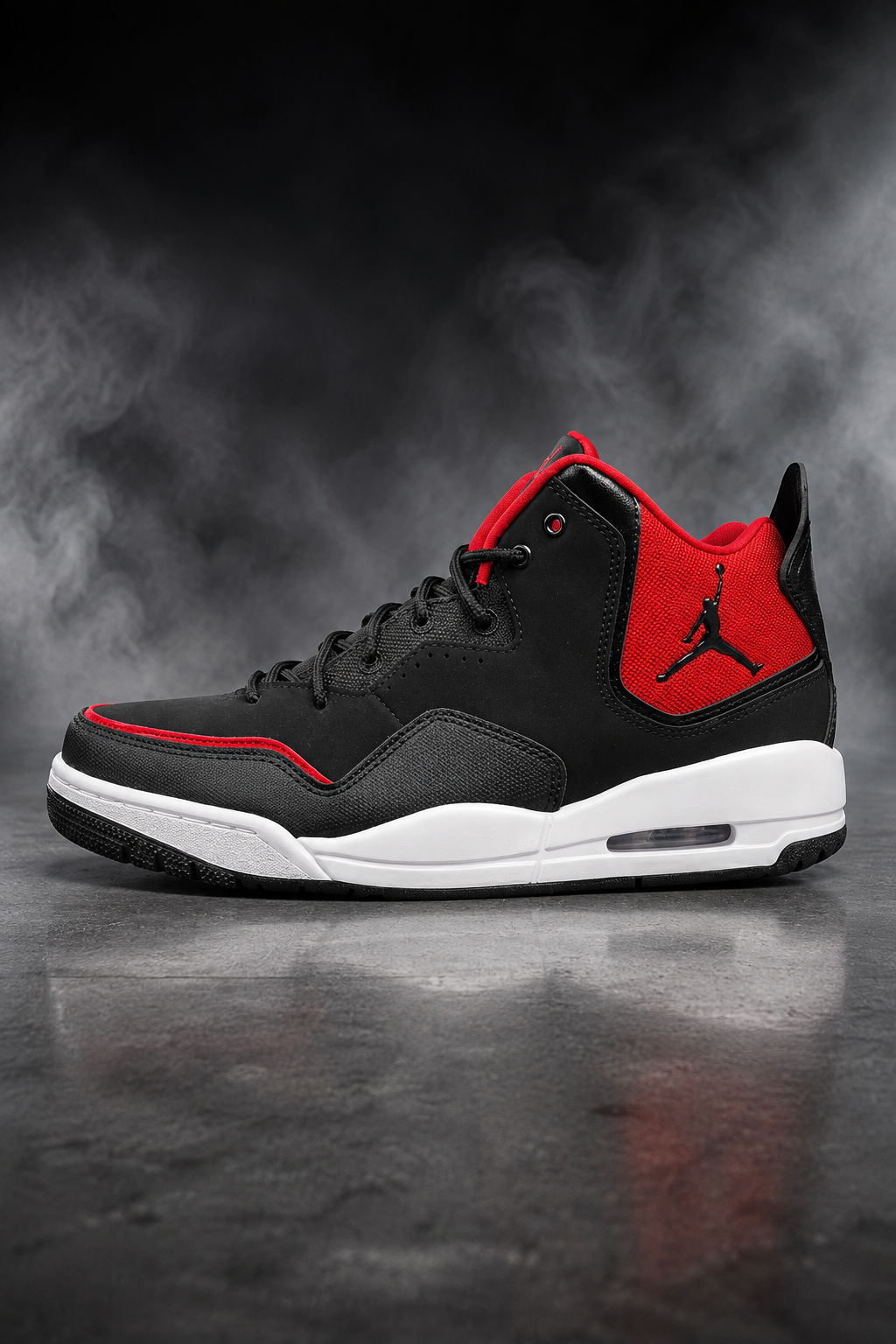 Jordan Courtside 23 – Black / Black / Gym Red / White
