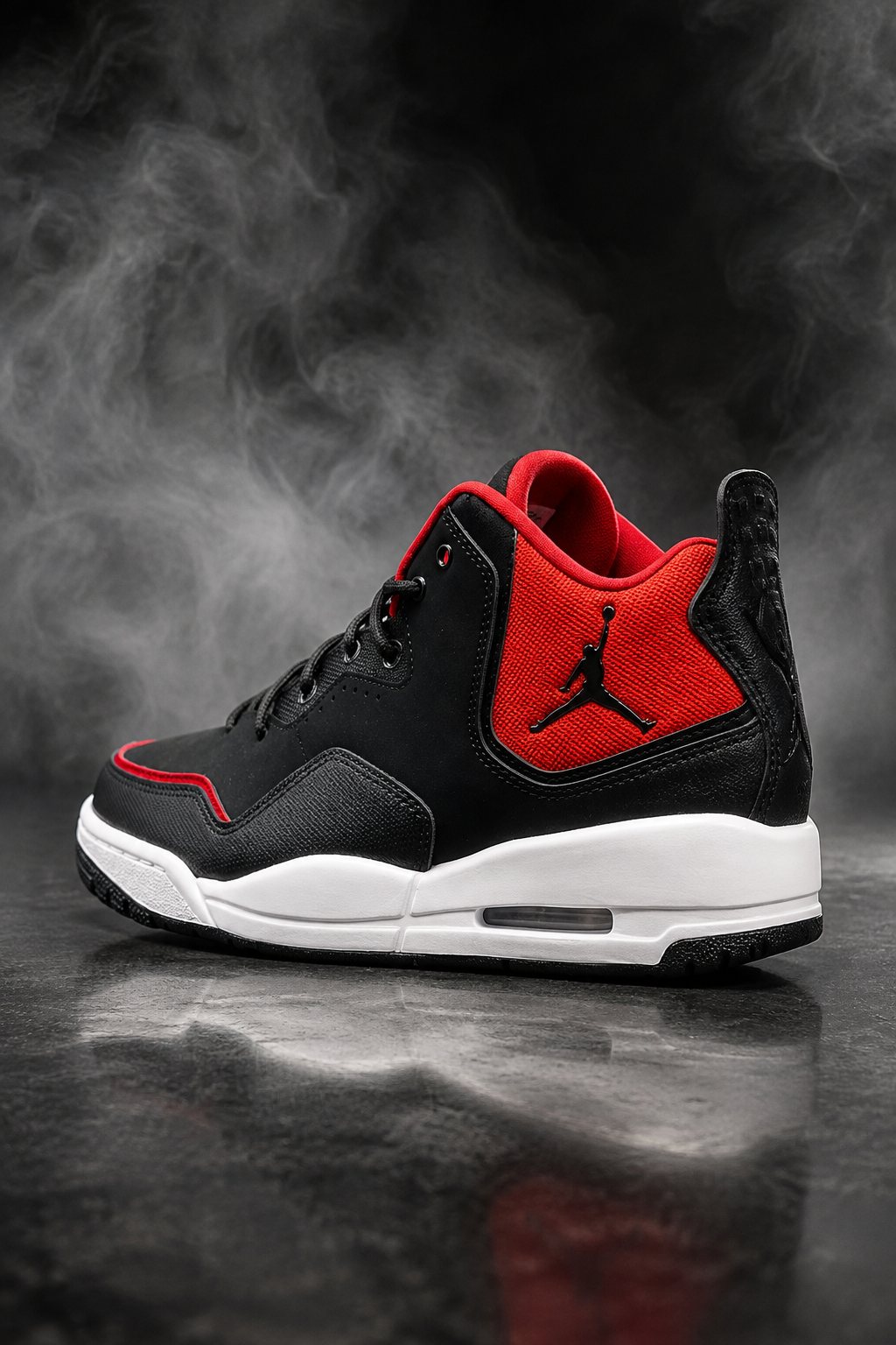 Jordan Courtside 23 – Black / Black / Gym Red / White