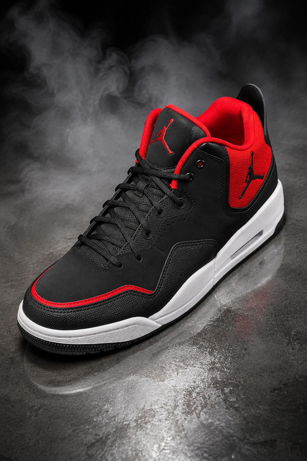 Jordan Courtside 23 – Black / Black / Gym Red / White