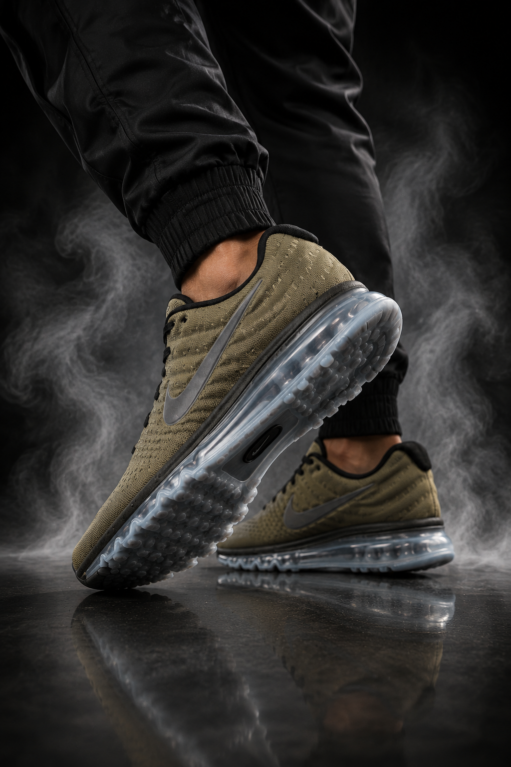 Nike Air Max 2017 Men's Shoes – Cargo Khaki / Black