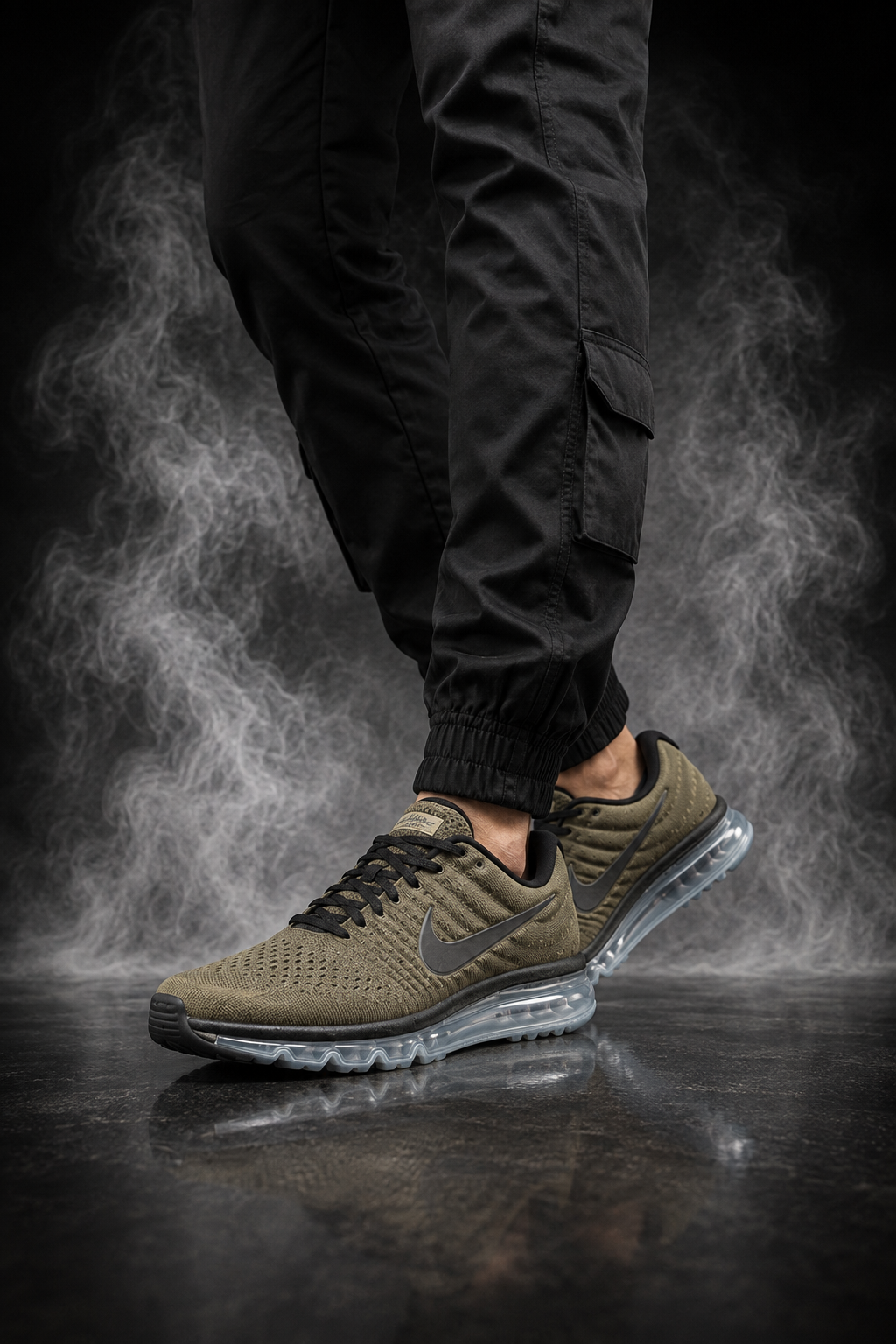 Nike Air Max 2017 Men's Shoes – Cargo Khaki / Black