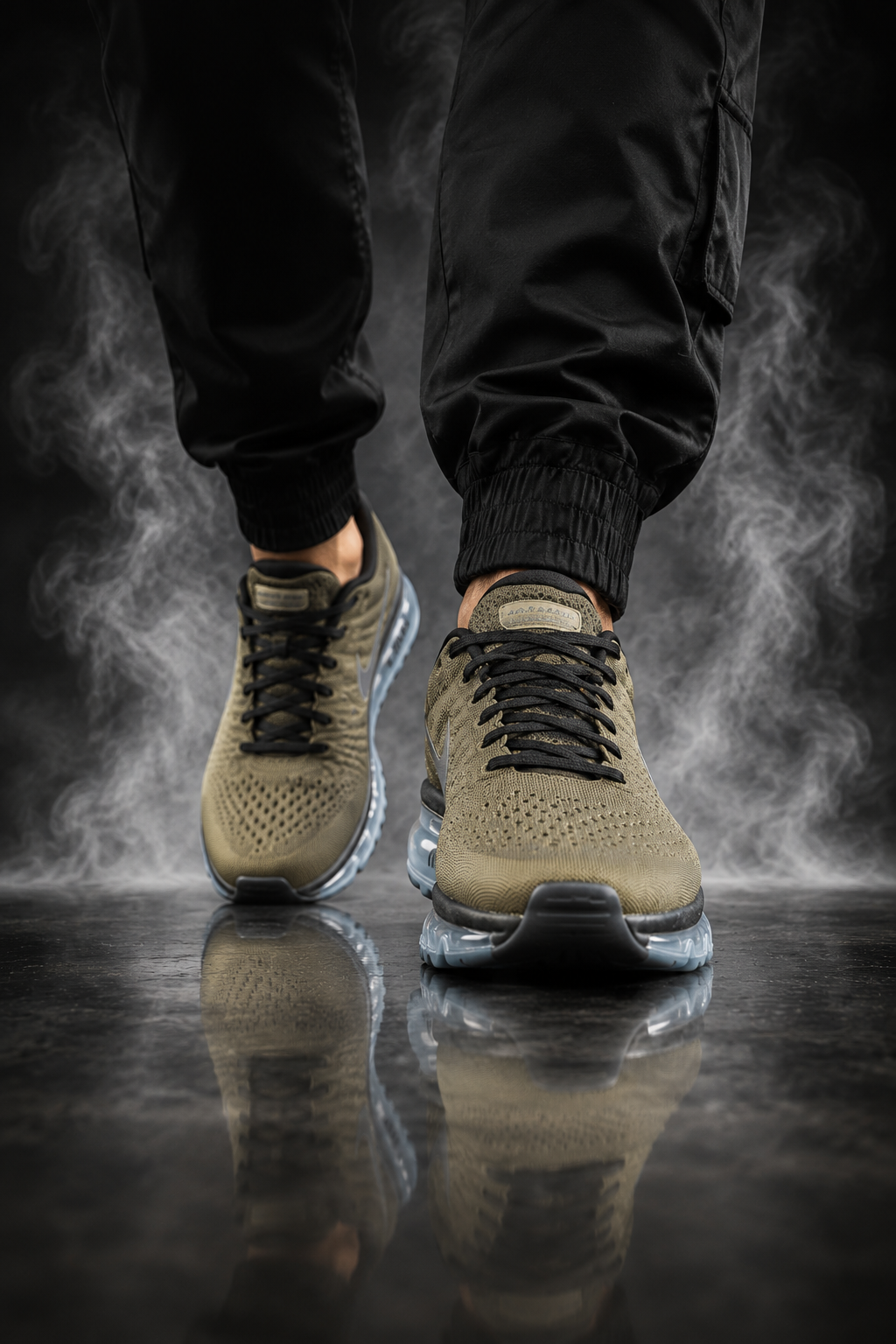 Nike Air Max 2017 Men's Shoes – Cargo Khaki / Black