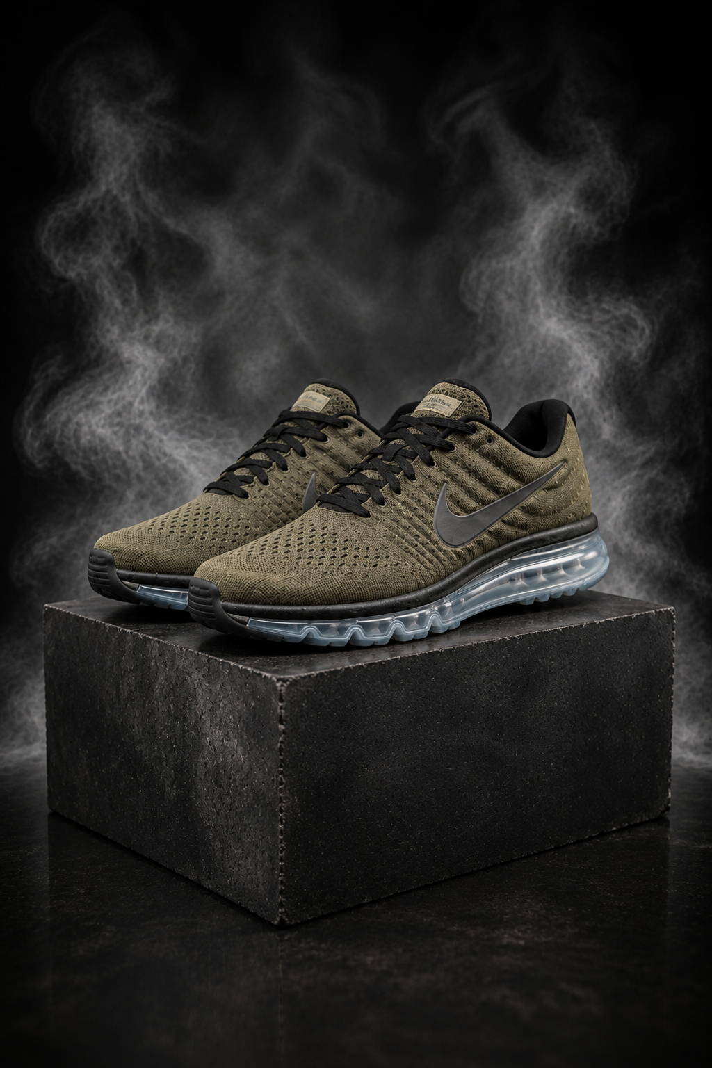 Nike Air Max 2017 Men's Shoes – Cargo Khaki / Black