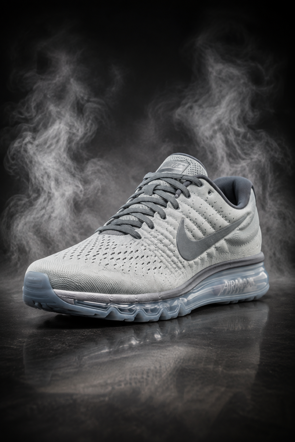 Nike Air Max 2017 Men's Shoes – White / Dark Grey / Wolf Grey