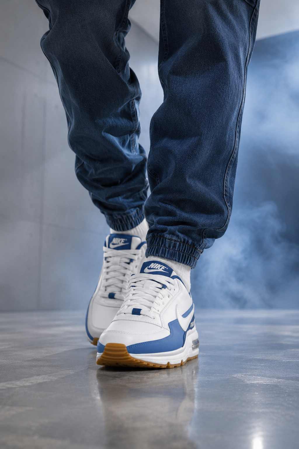 Nike Air Max LTD 3 Men's Shoes – White / White / Coastal Blue