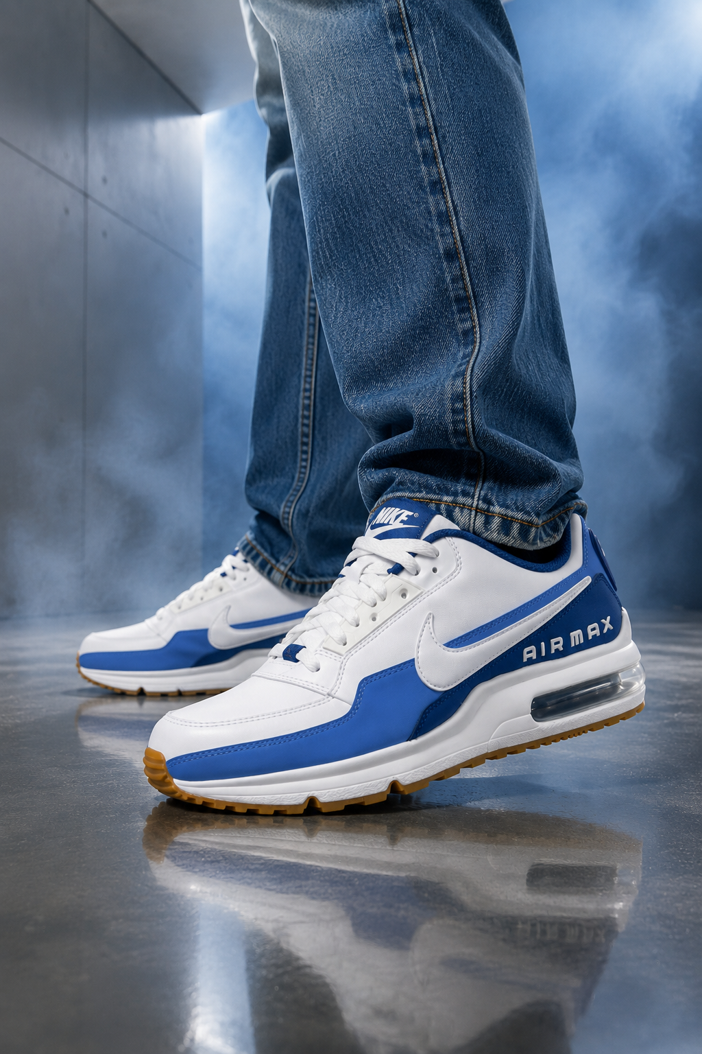 Nike Air Max LTD 3 Men's Shoes – White / White / Coastal Blue