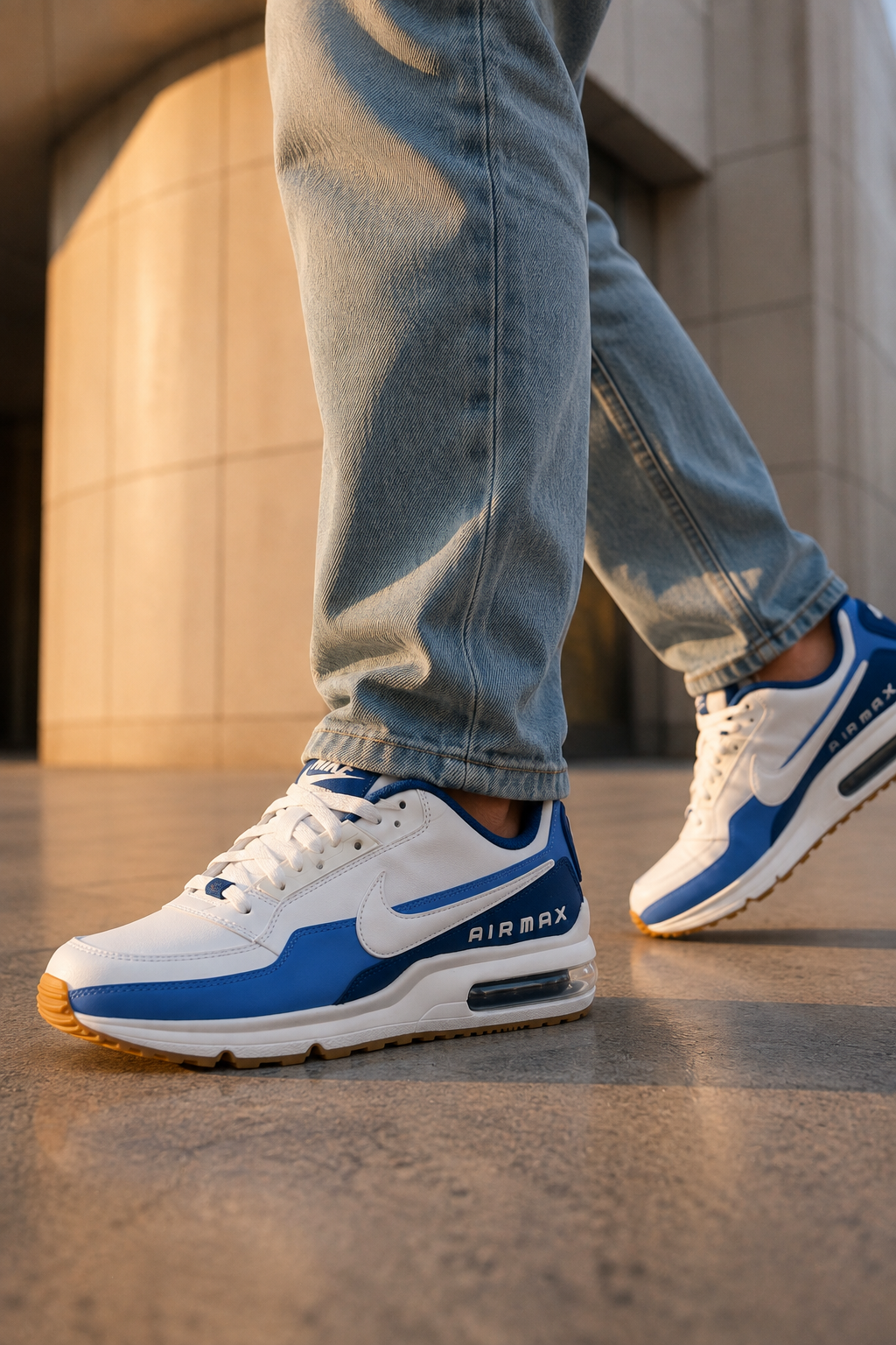 Nike Air Max LTD 3 Men's Shoes – White / White / Coastal Blue