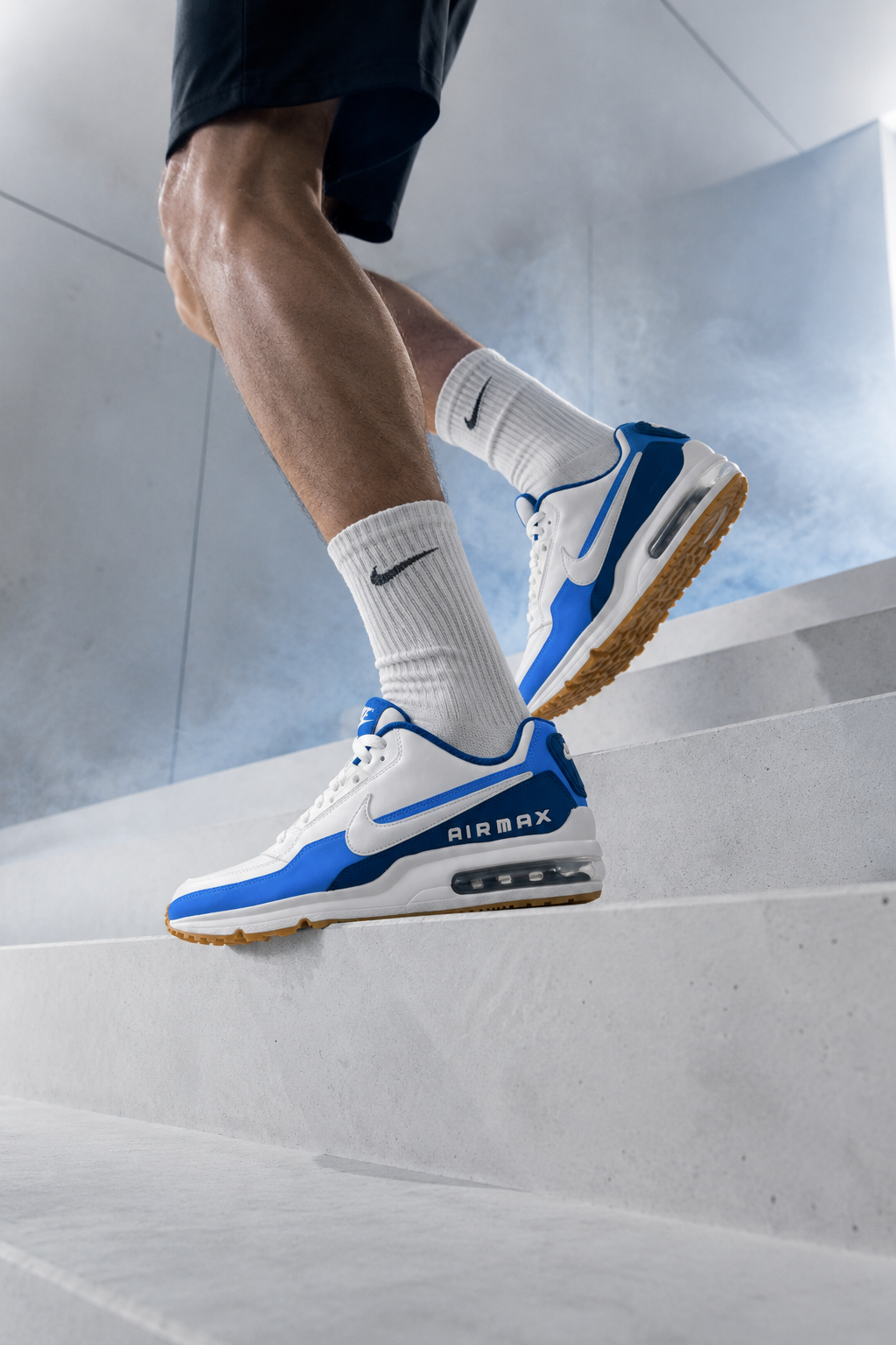 Nike Air Max LTD 3 Men's Shoes – White / White / Coastal Blue