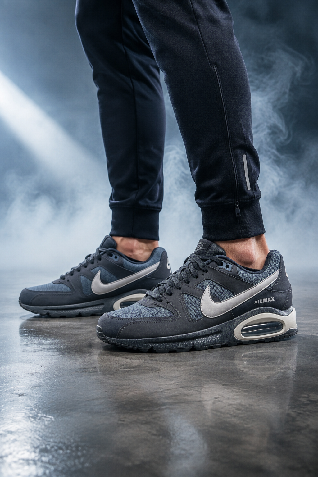 Nike Air Max Command Men's Shoes – Dark Obsidian / Wolf Grey